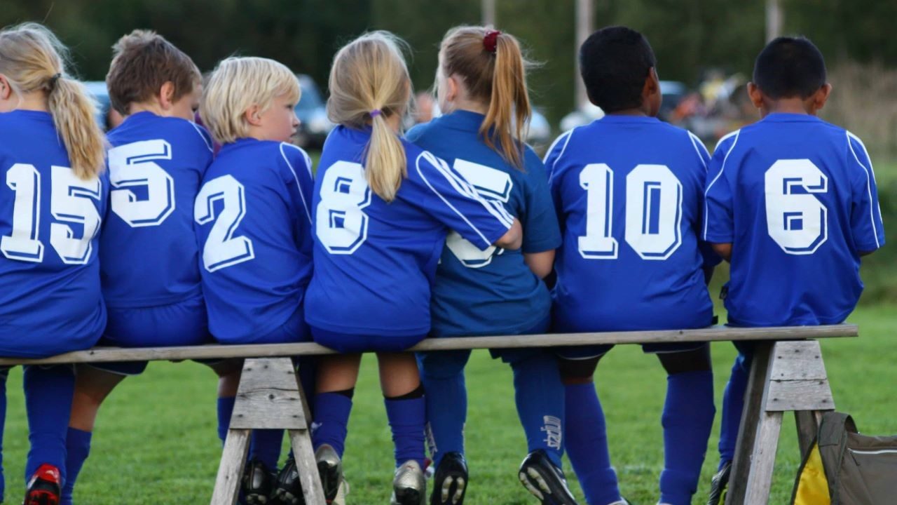 Fotbollsplaner idrott barn
